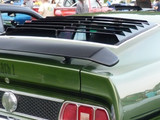 71-73 Ford Mustang (Fastback) Aufsatz für Scheibe - Schwarz matt