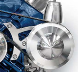 64-73 Ford Mustang (289, 302, 351) Halter Servopumpe - March Performance - Aluminium - Für Saginaw-Pumpe
