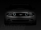 13-14 Ford Mustang GT Nebelscheinwerfer Satz - Mit Standlichtringen