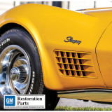 69-73 Chevrolet Corvette Base Emblem Kotflügel