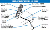 63-69 Chevrolet Corvette Base Tankdeckel