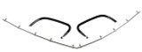 73-74 Chevrolet Corvette Base Bumper Cover Mounting Kit