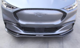 21-23 Ford Mustang Mach-E Stoßstangenansatz - EU-Modell - Carbon Glanz Vorne