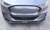 21-23 Ford Mustang Mach-E Stoßstangenansatz - EU-Modell - Carbon Glanz Vorne