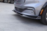 21-23 Ford Mustang Mach-E Stoßstangenansatz - Carbon Glanz Vorne