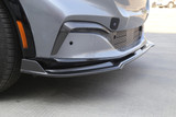 21-23 Ford Mustang Mach-E Stoßstangenansatz - Carbon Glanz Vorne