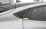 21-23 Ford Mustang Mach-E Aufsatz für Scheibe - Hinten - Carbon Matt Links und Rechts
