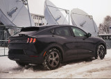 21-23 Ford Mustang Mach-E Aufsatz für Scheibe - Hinten - Carbon Glanz Links und Rechts