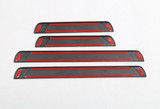 21-23 Ford Mustang Mach-E Einstiegsleistensatz - Mach E - Schwarz Links und Rechts