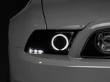 13-14 Ford Mustang Hauptscheinwerfer - Getönt - Halo Style - Linker Projektor locker