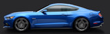 05-25 Ford Mustang Felge - Shelby CS14 - 9,5x20 Zoll - Gunmetal - Minimale Fehlstelle Vorne und hinten (53077150)