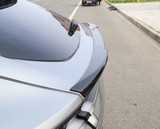 21-23 Ford Mustang Mach-E Spoiler - OE Style - Schwarz Glanz Hinten