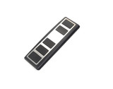 21-23 Ford Mustang Mach-E Fußablage - Aluminium