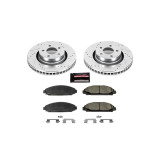 15-23 Ford Mustang Verschleißteilset Bremse - Powerstop Z23 - Street - VA 320mm - 2-Kolben Bremse Vorne