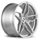 15-23 Ford Mustang Felge - Corspeed Kharma - 10x20 - Silver-brushed-Surface
