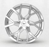 15-23 Ford Mustang Felge - Barracuda Tzunamee Evo - 9x20 - Silver brushed