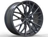 05-23 Ford Mustang Felge - Barracuda Project 3.0 - 10x20 - Mattblack Puresports Gefräst