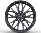 05-23 Ford Mustang Felge - Barracuda Project 3.0 - 10x20 - Mattblack Puresports Gefräst
