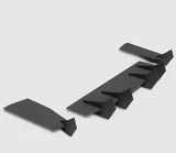15-23 Ford Mustang (2.3, 5.0) Diffusor Hinten