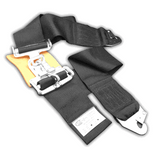 1966 Ford Mustang Sicherheitsgurt - Shwarz - Shelby Mustang Cobra Competition