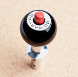 15-23 Ford Mustang Schalthebel Automatikgetriebe - Go Baby Go - Schwarz/Chrom