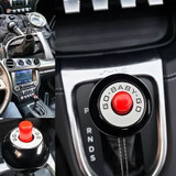 15-23 Ford Mustang Schalthebel Automatikgetriebe - Go Baby Go - Schwarz/Chrom