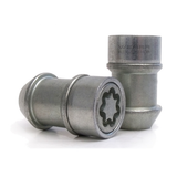 15-23 Ford Mustang Radschloss Set - 19mm - Schwarz