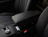 21-23 Ford Mustang Mach-E Armlehnenabdeckung - EU-Modell - Leder - Schwarz