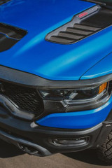 21-23 Ram 1500 TRX Zierleiste Kühlergrill - Type OE - Carbon - Oben Vorne oben