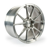 07-23 Ford Mustang (2.3, 4.0, 5.0) Felgensatz - Shelby Next Gen - Schmiedefelgen - 9,5x20 & 11x20 - Silber Gebürstet Vorne und hinten