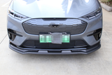 21-23 Ford Mustang Mach-E Stoßstangenansatz - EU-Modell - Carbon Matt Vorne