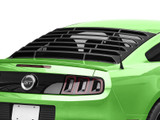 10-14 Ford Mustang (Coupe) Abdeckung Heckscheibe - Schwarz Matt Hinten