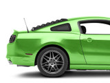 10-14 Ford Mustang (Coupe) Abdeckung Heckscheibe - Schwarz Matt Hinten