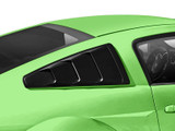 05-14 Ford Mustang (Coupe) Aufsatz für Scheibe - Hinten Rechts & Links - Matt Schwarz