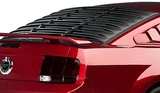 05-14 Ford Mustang (Coupe) Abdeckung Heckscheibe - Schwarz Matt Hinten