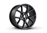 15-23 Ford Mustang Felgensatz - HP Performance Pack - 9,5 x 19" und 10 x 19" - Matt Schwarz Vorne und hinten