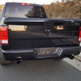 Dodge, Ram (5.7) Auspuffblende - Edelstahl - Schwarz