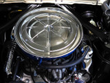 67-70 Ford Mustang (390, 428) Luftfilter komplett - Mit Anschluss