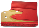 60-61 Chevrolet Corvette Base Set Türverkleidung - Standard - Rot