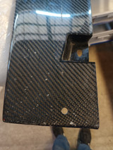 15-23 Ford Mustang Seitenschweller - Carbon - leicht beschädigt Links und Rechts