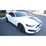 15-26 Ford Mustang Abdeckung Außenspiegel - Carbon - US-Modell - mit Spiegelblinker Links und Rechts