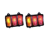Sequentielle Rücklichter - LED - Gelbe Blinker