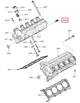 05-10 Ford Mustang GT (4.6) Kühlmitteltemperatursensor - Zylinderkopf-Temperatur
