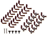 69-70 Ford Mustang Montageset Türverkleidung - Deluxe