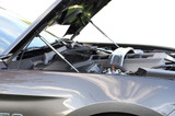 15-23 Ford Mustang Haubenlift - Quick LIFT Elite - Edelstahl - EU & US Version - OEM & Fiberglas Hauben