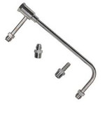 64-73 Ford Mustang Adapter für Kraftstoffleitung - An Vergaser