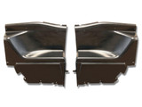 69-70 Ford Mustang (Fastback) Innere Seitenwandverkleidung - Komplett Hinten