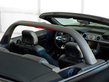 15-23 Ford Mustang (Convertible) Überrollbügel - Schwarz mit Bremsleuchte CDC Outlaw