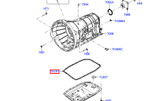 11-17 Ford Mustang Dichtung Getriebeölwanne