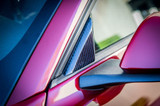 15-23 Ford Mustang Abdeckung für Fenster - Bei Außenspiegeln - Carbon